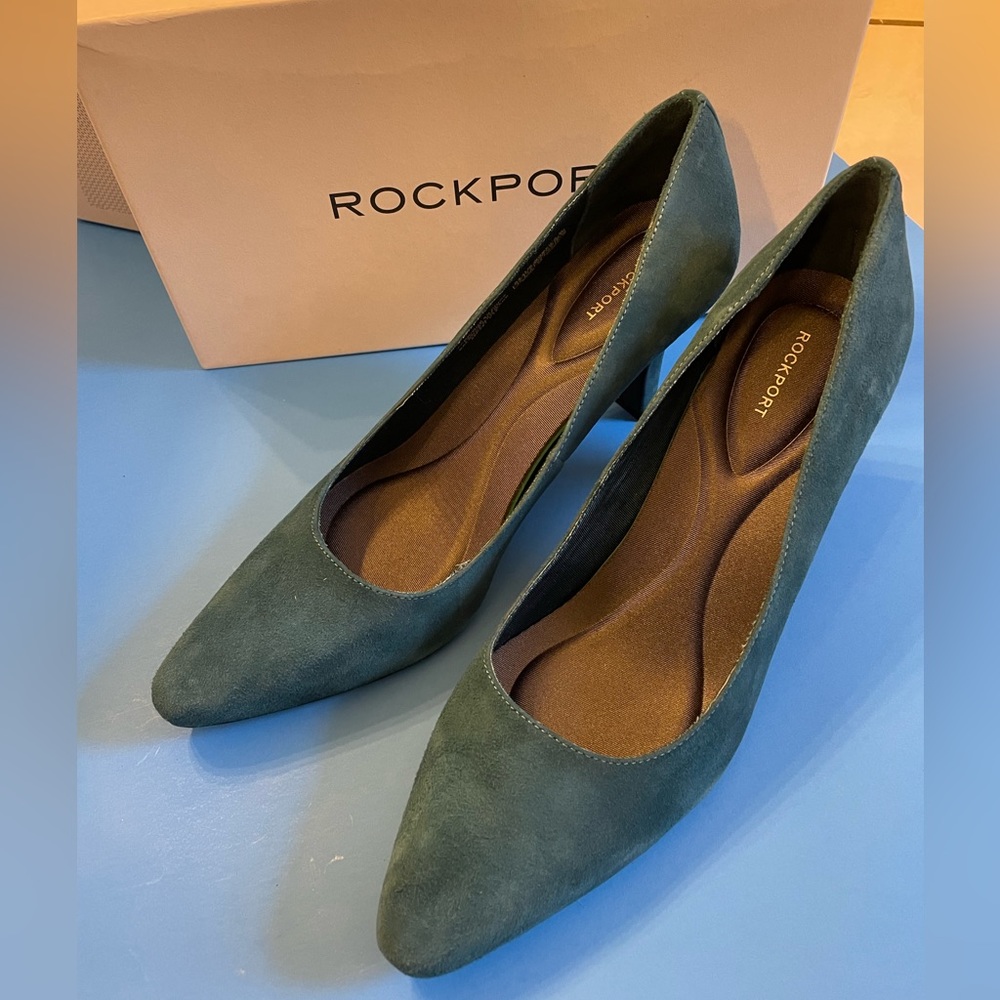 ROCKPORT CHARLOTT pumps 10M teal